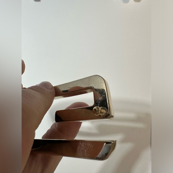 GUCCI authentic vintage G signature buckle black leather belt *authenticated* - Picture 12 of 17